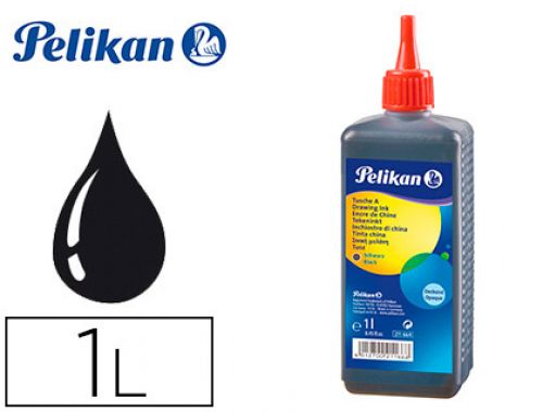 Tinta china preta pelikan 1 lt , Pelikan , 8007 , 4012700211668